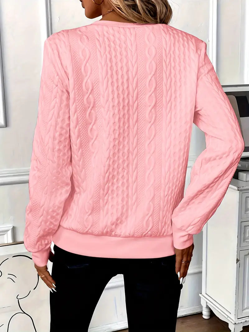 Emily | Elegant Quarter-Zip Sweater
